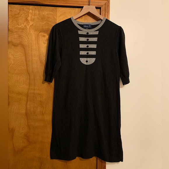 Fred Perry Dresses & Skirts - PRELOVED // Fred Perry Knit Dress in Black